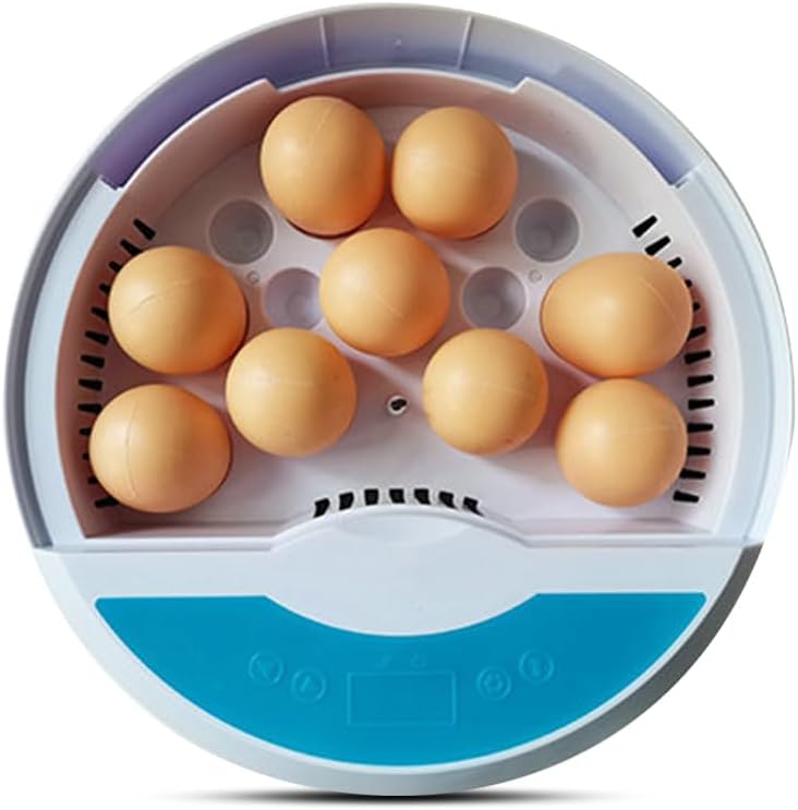 BN-LINK 9/18/52 Egg Incubator With Temperature Control, Touch Operation& Temperature Display, Mini Egg Incubator With LED Candler, Sink & Plastic Uptake Tray, Low Noise