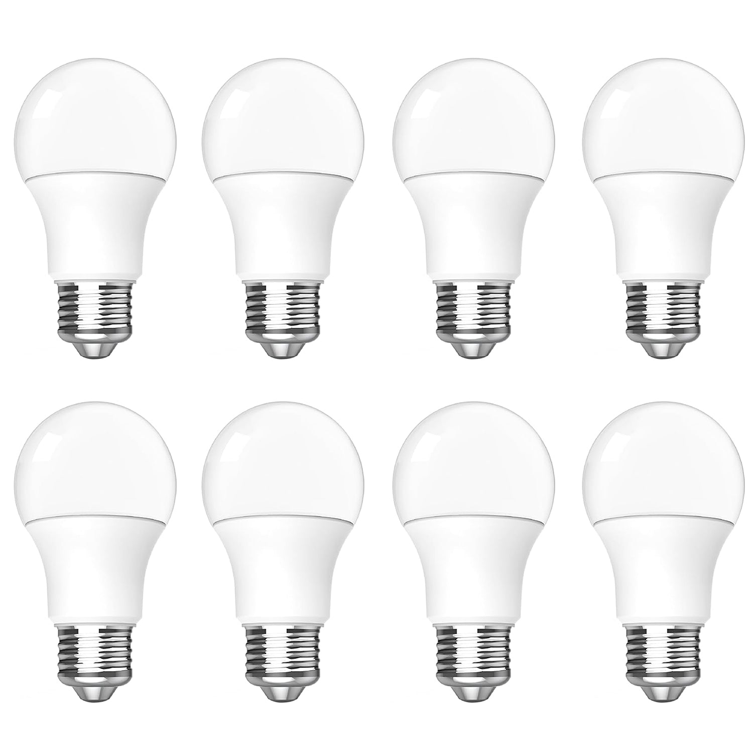 E26 Base 8 Pack A19 LED Light Bulbs, Energy Efficient 12W(100 Watt Equivalent) Bn-link