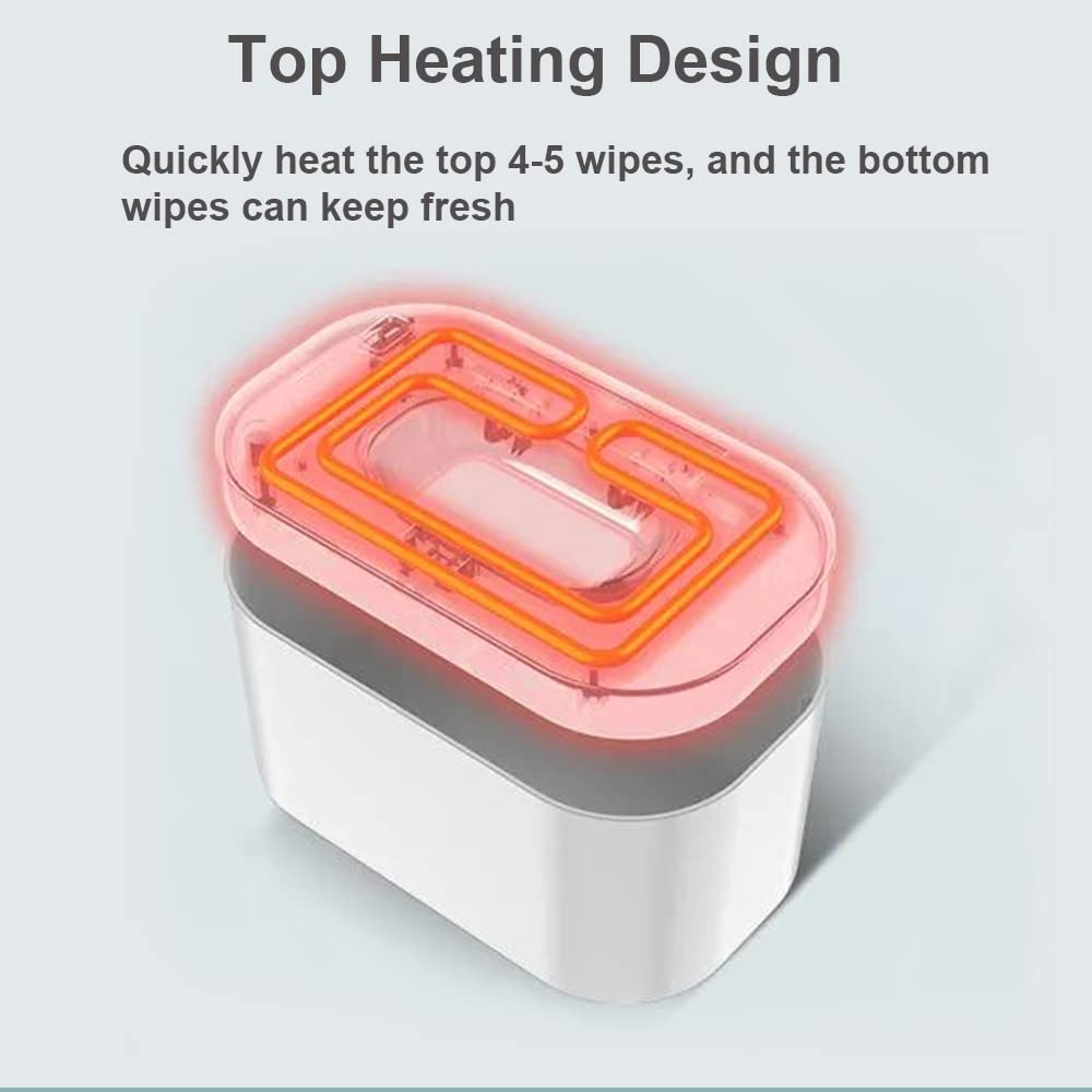 LED Quick Heating Large Capacity Baby Wipe Warmer & Dispenser Bn-link
