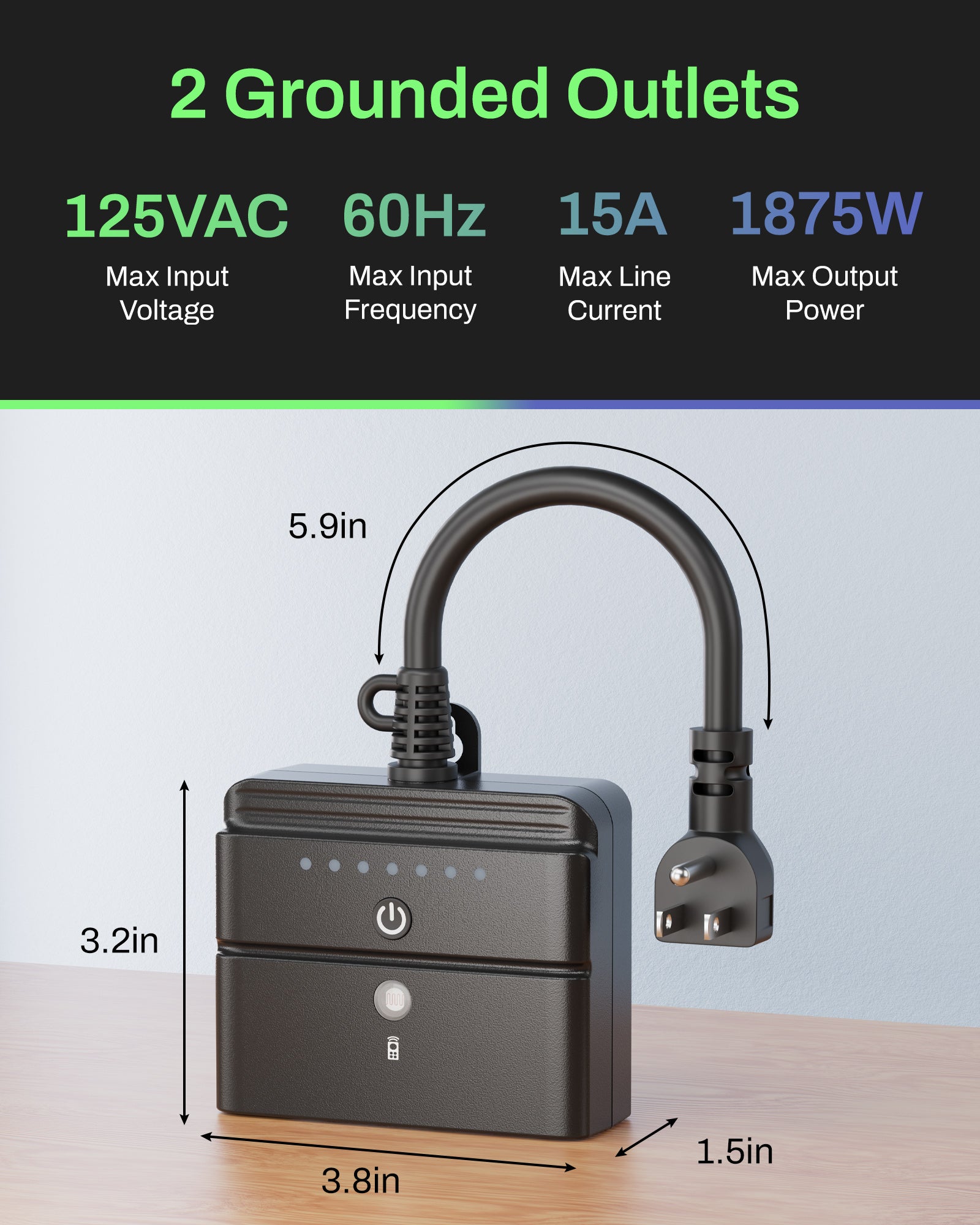 Outdoor Remote Photoelectric Countdown Timer Photocell Light Sensor BN-LINK