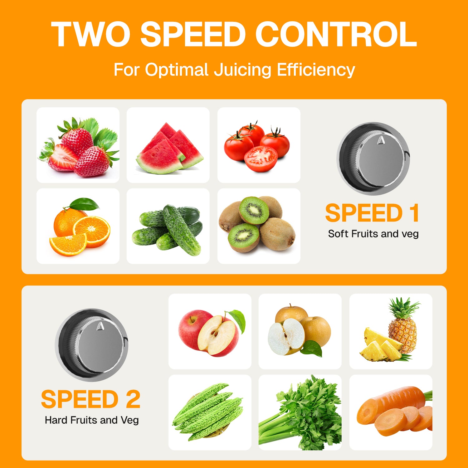 Juicer Machines, 400W Juice Extractor with 2 Speeds,Centrifugal Juicer with 2.6" Wide Feed Chute for Vegetable&Fruit HBN - BN-LINK