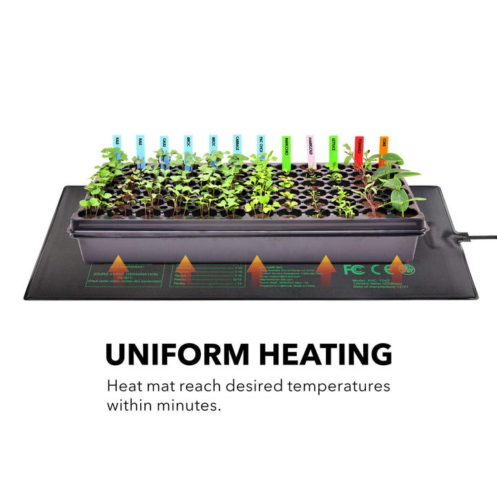 Durable Seedling Heat Mat Warm Hydroponic Heating Pad Waterproof 48" x 20.75" BN-LINK - BN-LINK