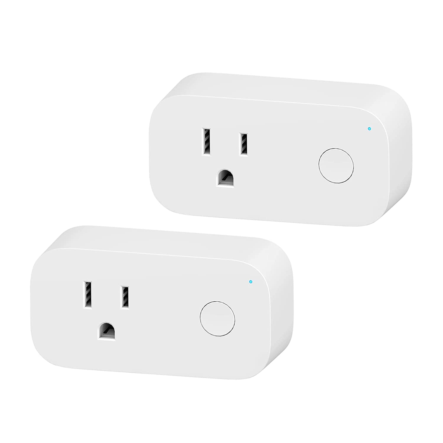 Wi-Fi Plug Outlet Compatible with Alexa Echo & Google Home 2 Pack BN-LINK - BN-LINK