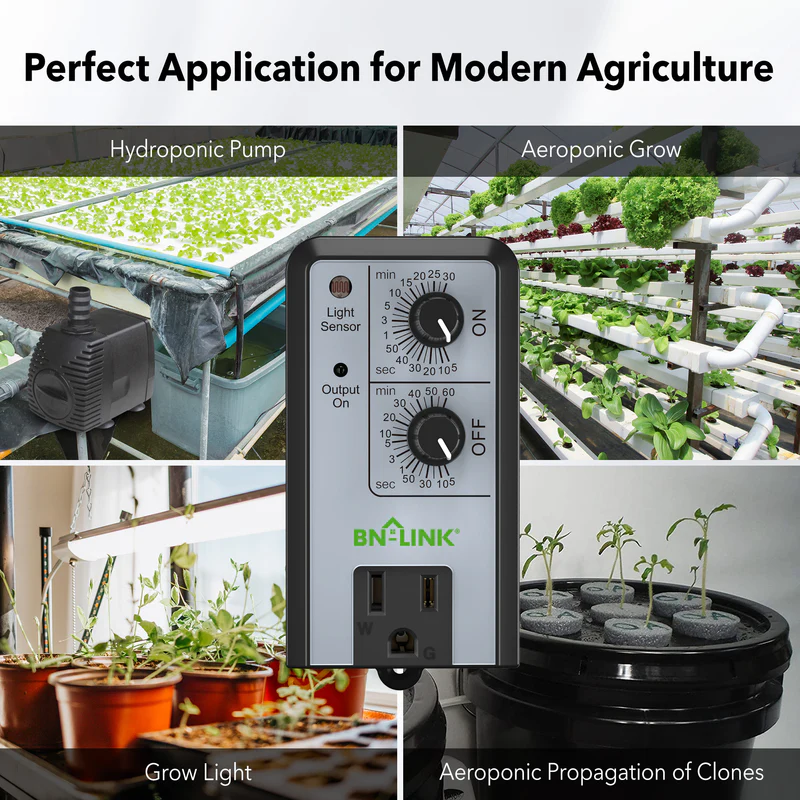 BN-LINK Short Period Repeat Cycle Timer: Effortless Control for Your Indoor Appliances