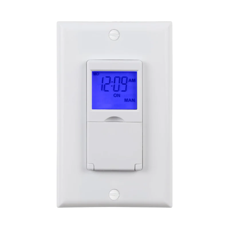 Power, Convenience, and Efficiency Meet with the BN-LINK7-Day Programmable Wall Timer Switch.