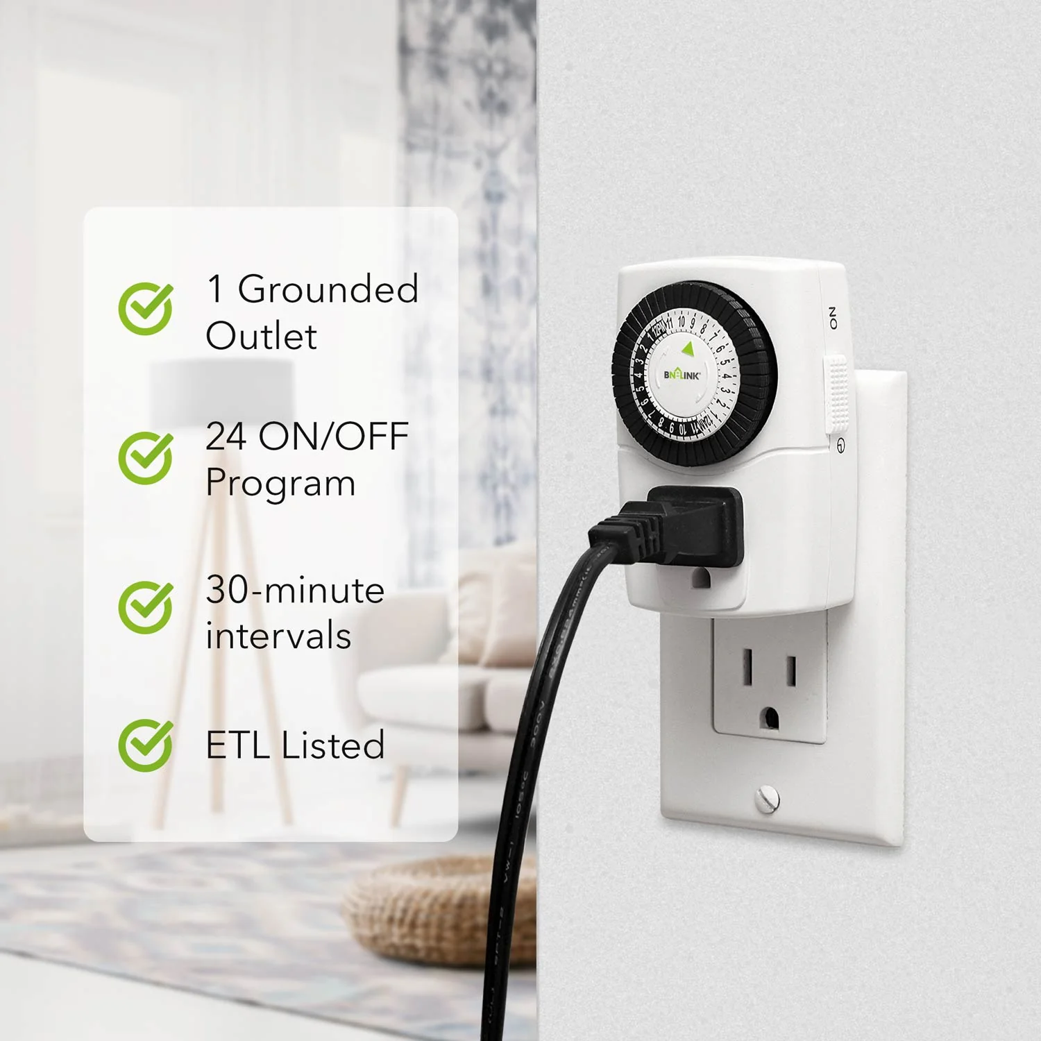 Automate Your Life with BN LINK's Mechanical Outlet Timer