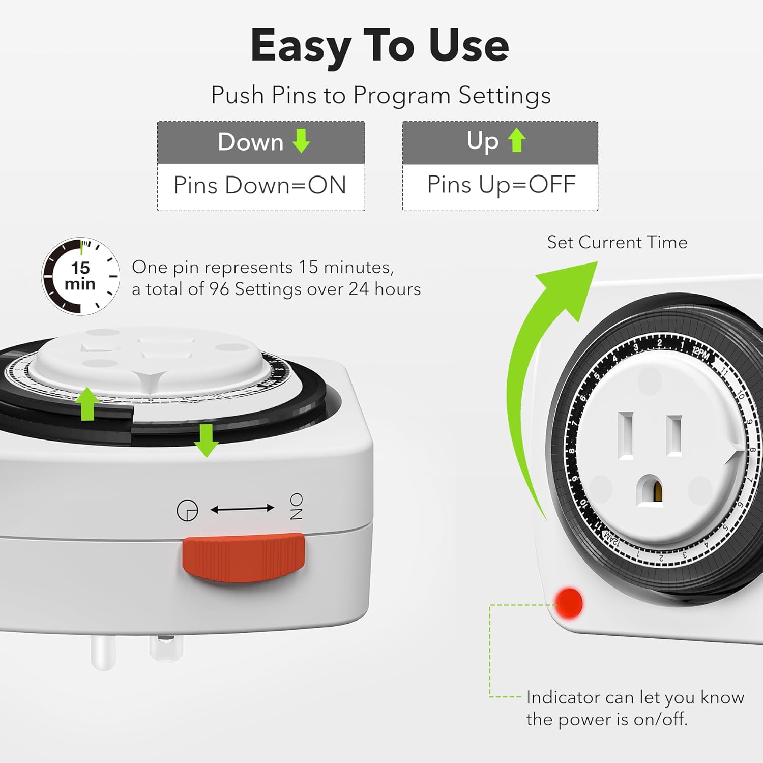 BN-LINK Mechanical Light Timer - Thumbnail 4