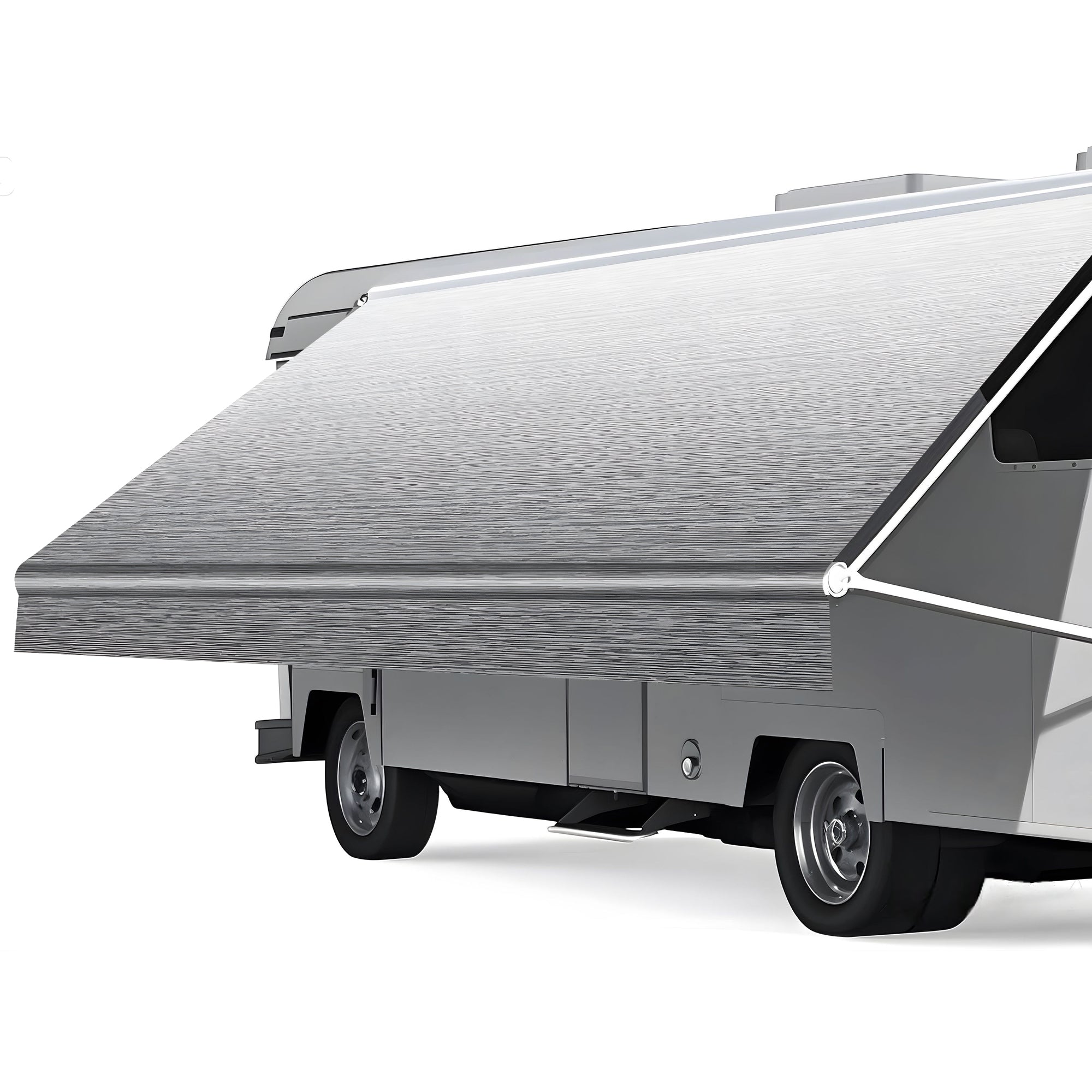 Camper Awning RV Fabric Replacement Heavy-Duty Vinyl Universal Outdoor Canopy for RV, Trailer, and Motorhome Awnings