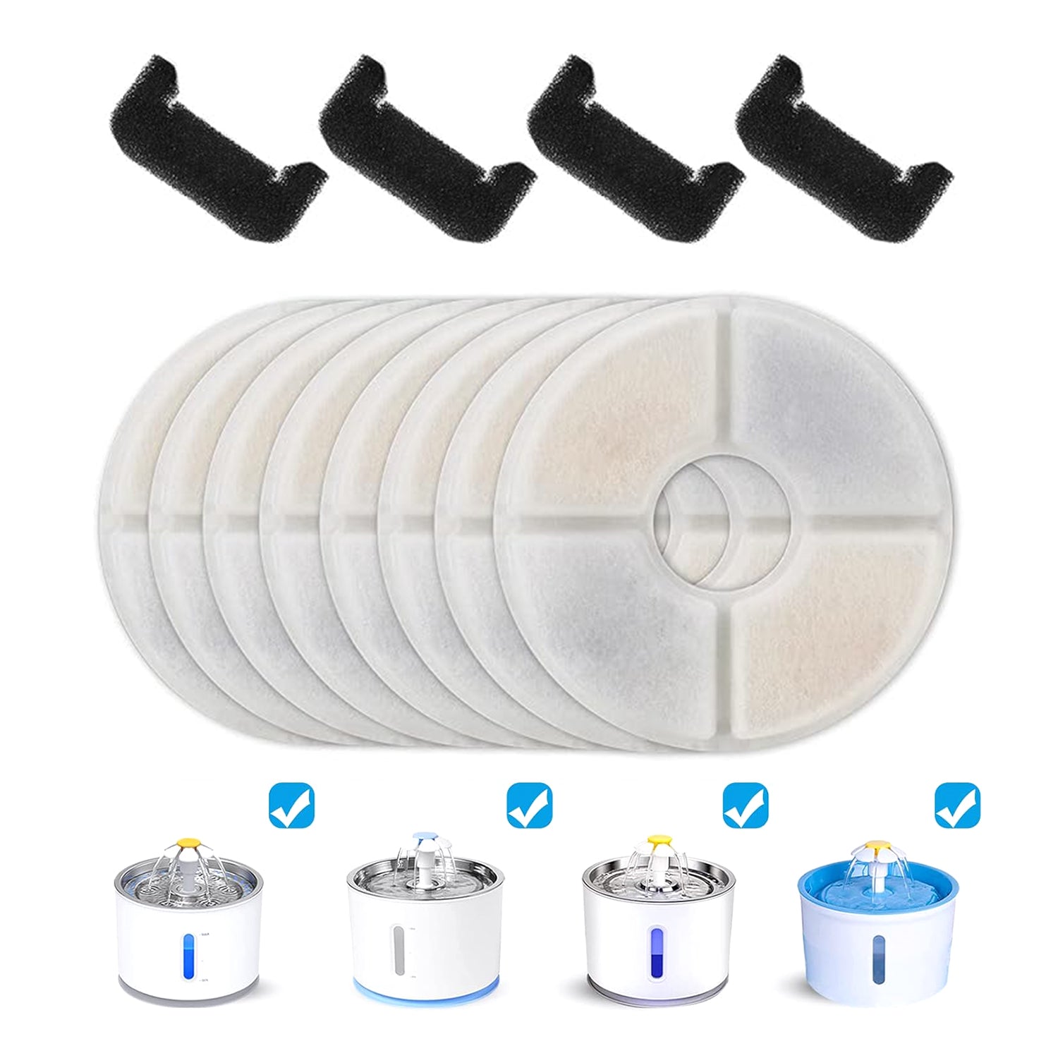 Pet Fit For Life Water Fountain Cat Water Fountain Stainless Steel