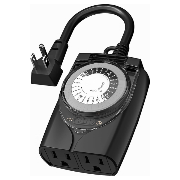 Outdoor Electrical Timer Covers GE 8 Hour Outdoor 2 Outlet Mechanical
