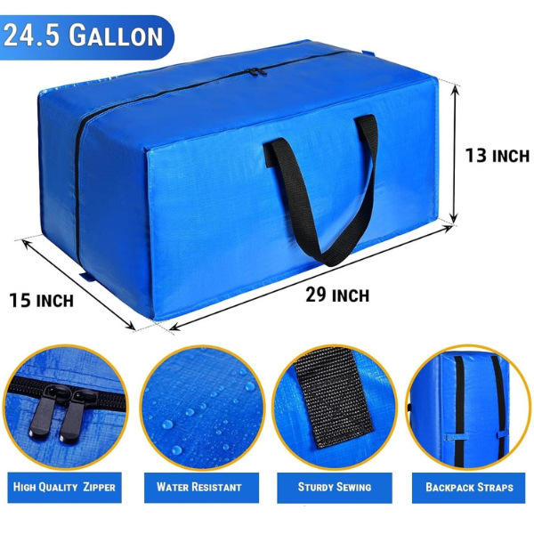 4 Pack Heavy Duty Extra Large Moving Bags Bn-link | BN-LINK