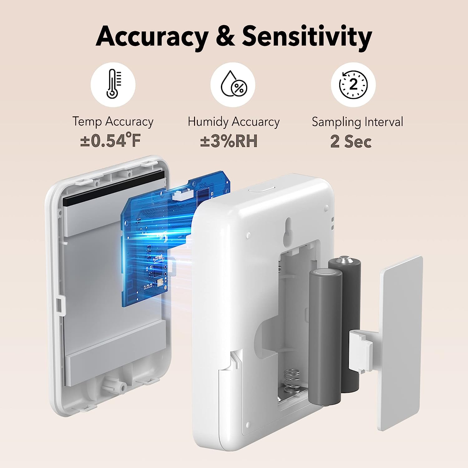 Smart Bluetooth Hygrometer Thermometer DigitalTemperature Humidity Monitors Bn-link - BN-LINK