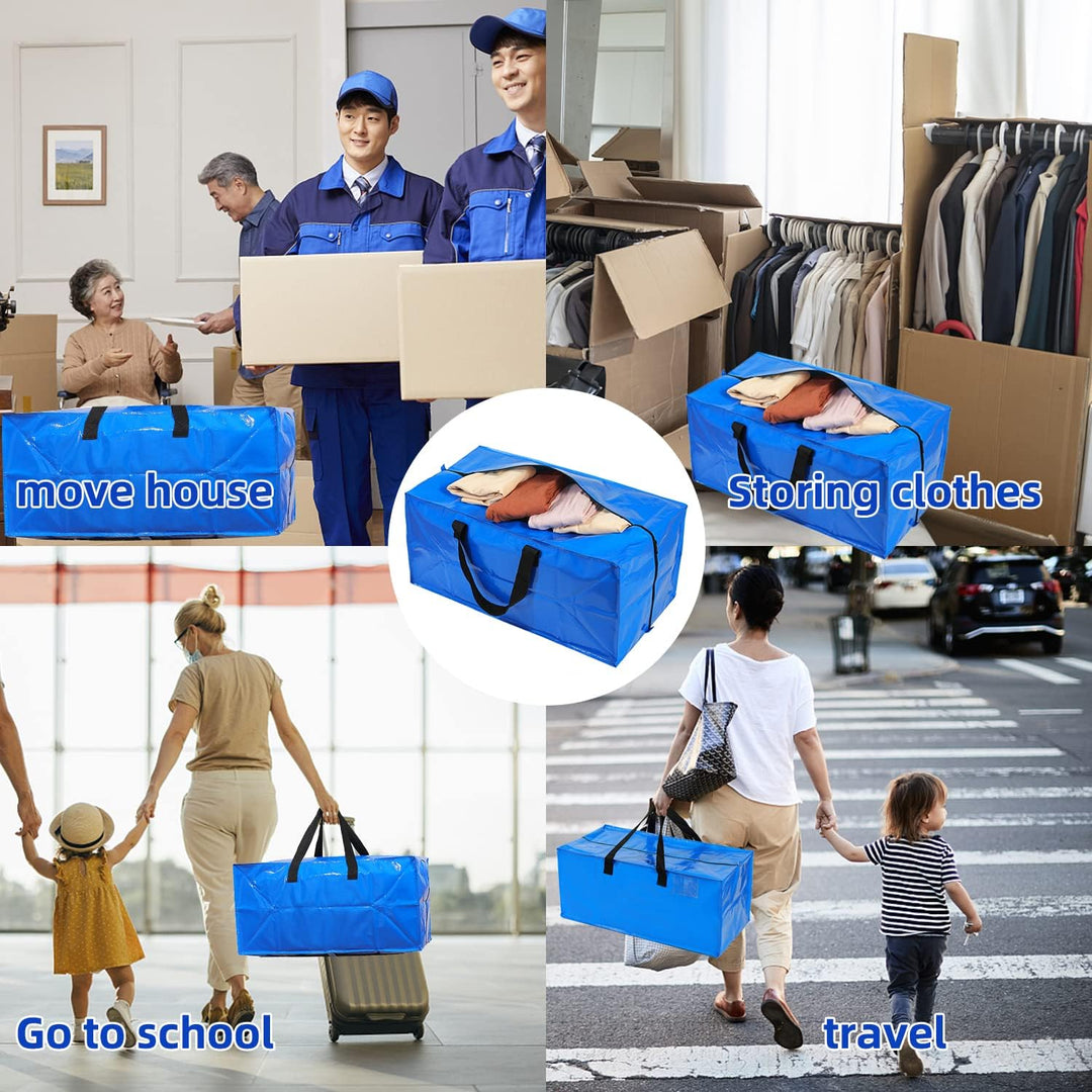 4 Pack Heavy Duty Extra Large Moving Bags Bn-link - BN-LINK
