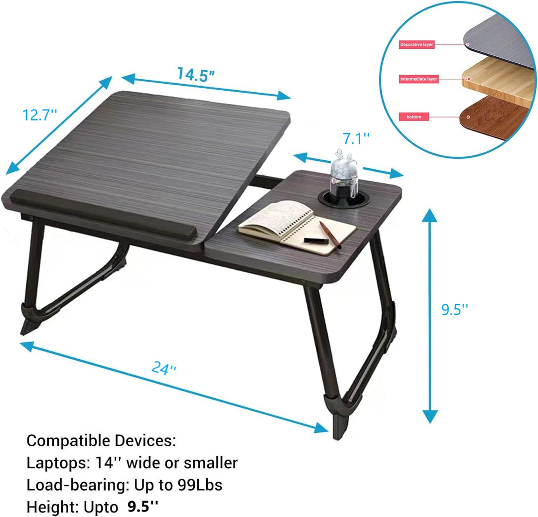 Fordable Legs Laptop Desk for Bed or Couch Enjoy Woking in Bed Desk Bn-link - BN-LINK