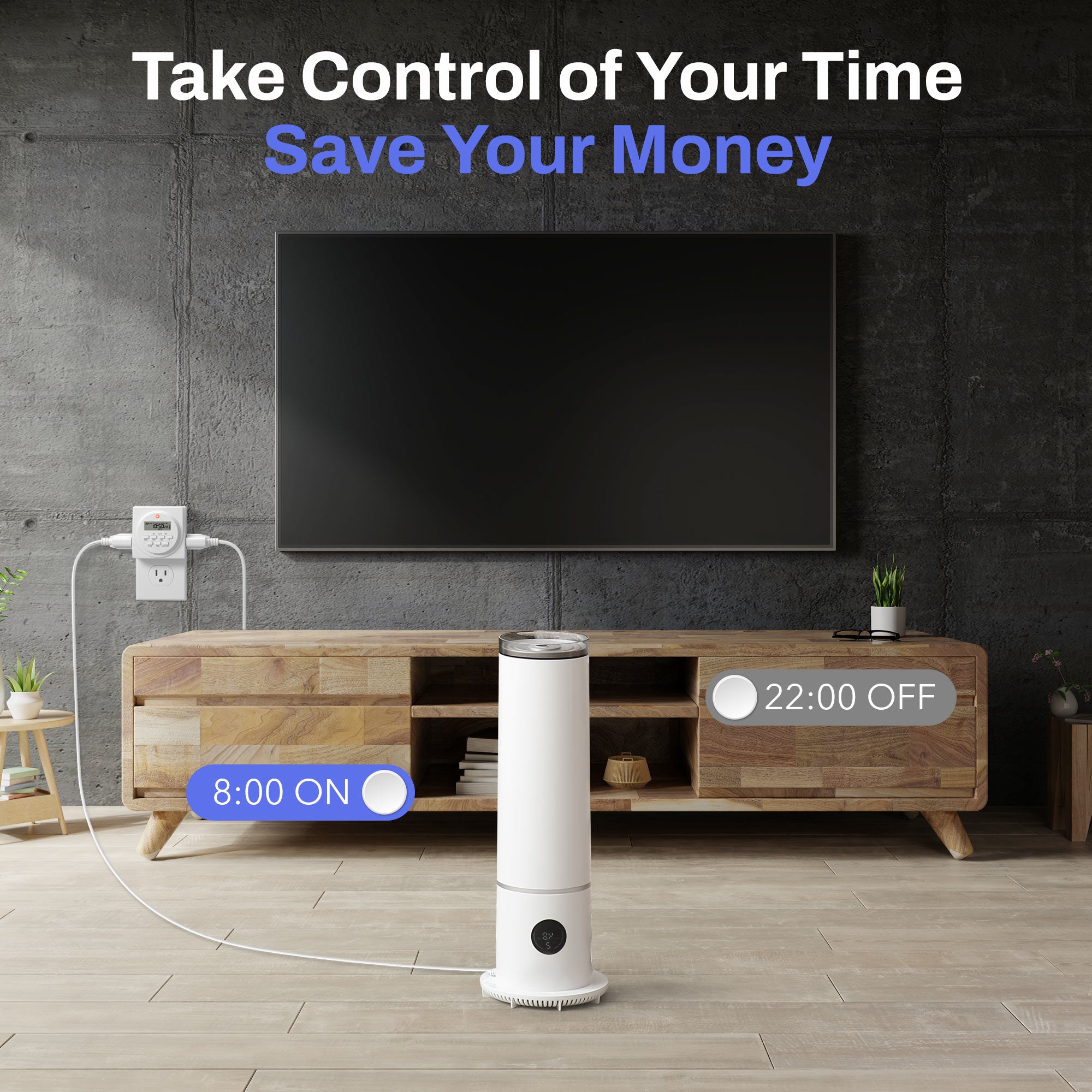 7 Day Heavy Duty Digital Programmable Timer  BN-LINK