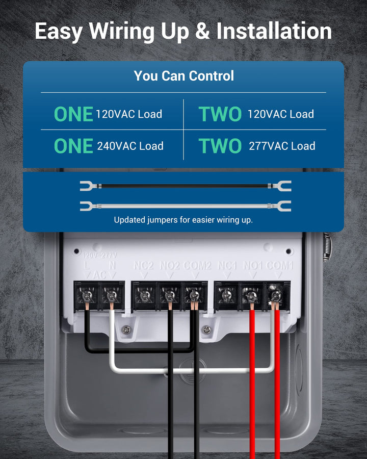Pool Pump Timer Outdoor Digital Timer Box Heavy Duty 7-Day Programmable Bn-link - BN-LINK