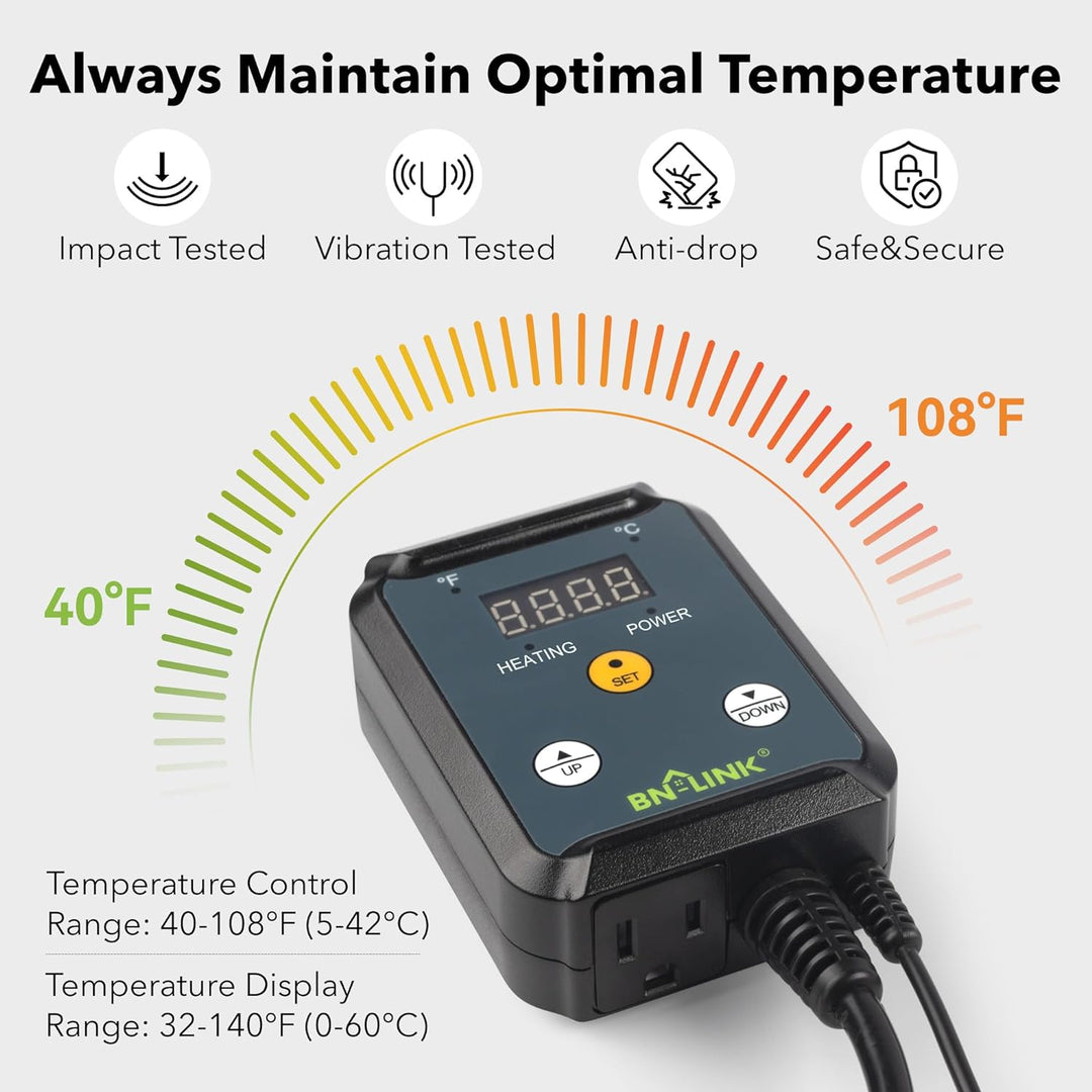 Digital Terrarium Heater Thermostat