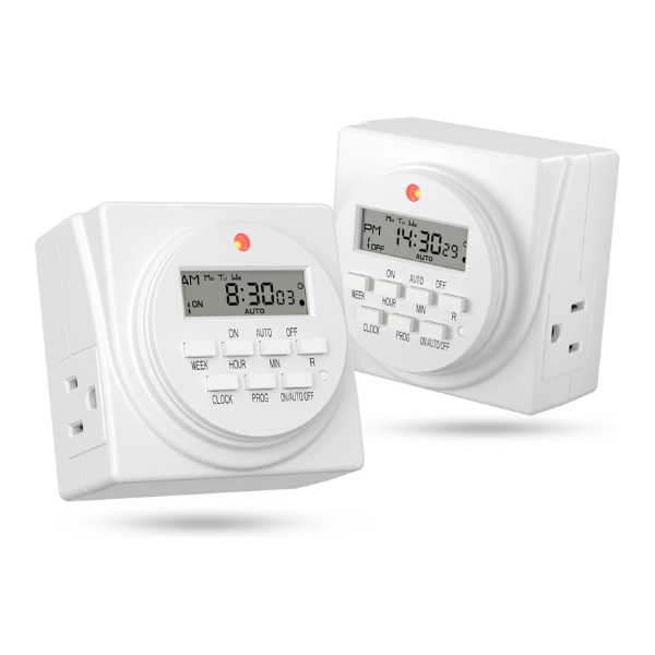 7 Day Heavy Duty Digital Programmable Timer  BN-LINK