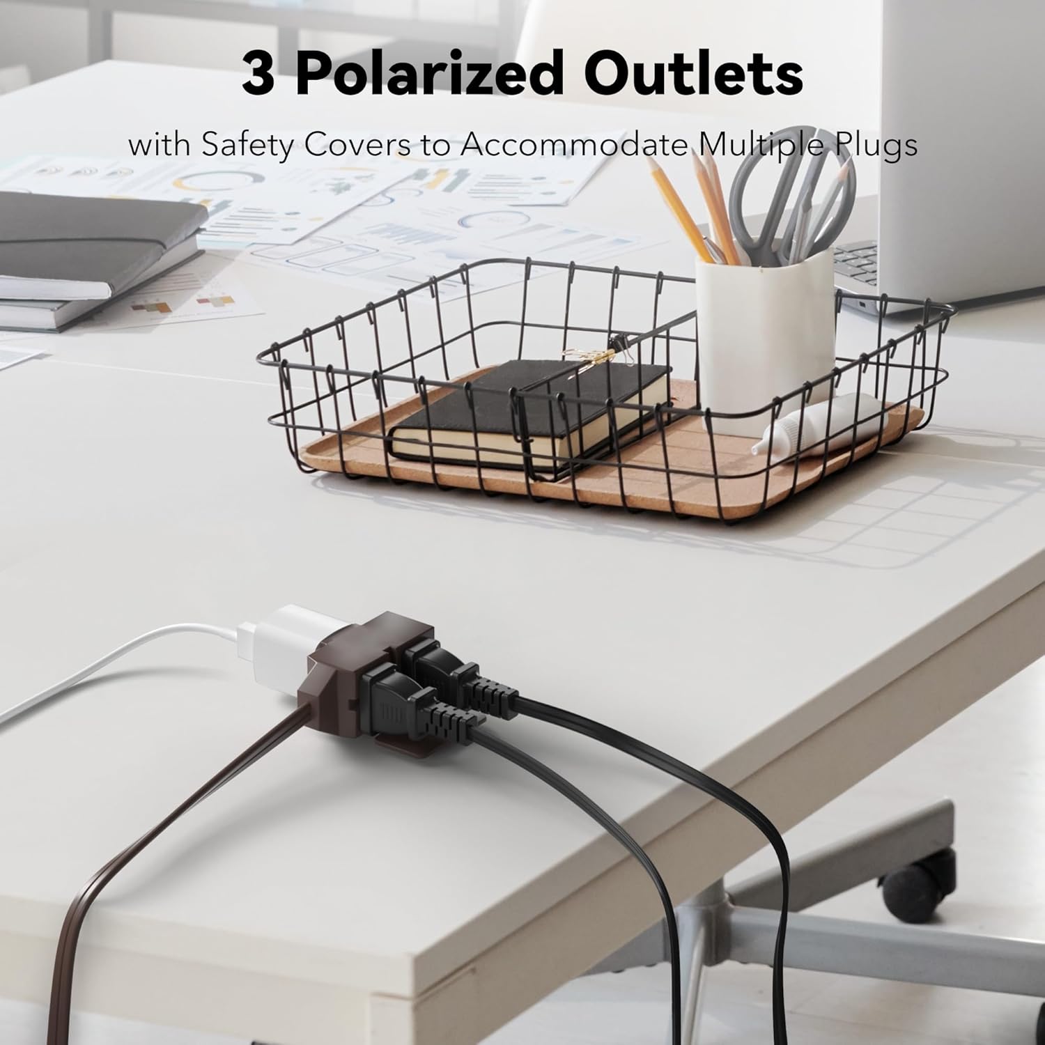 10ft Waterproof Outdoor Extension Cord SJTW 12/3 | Bn-link