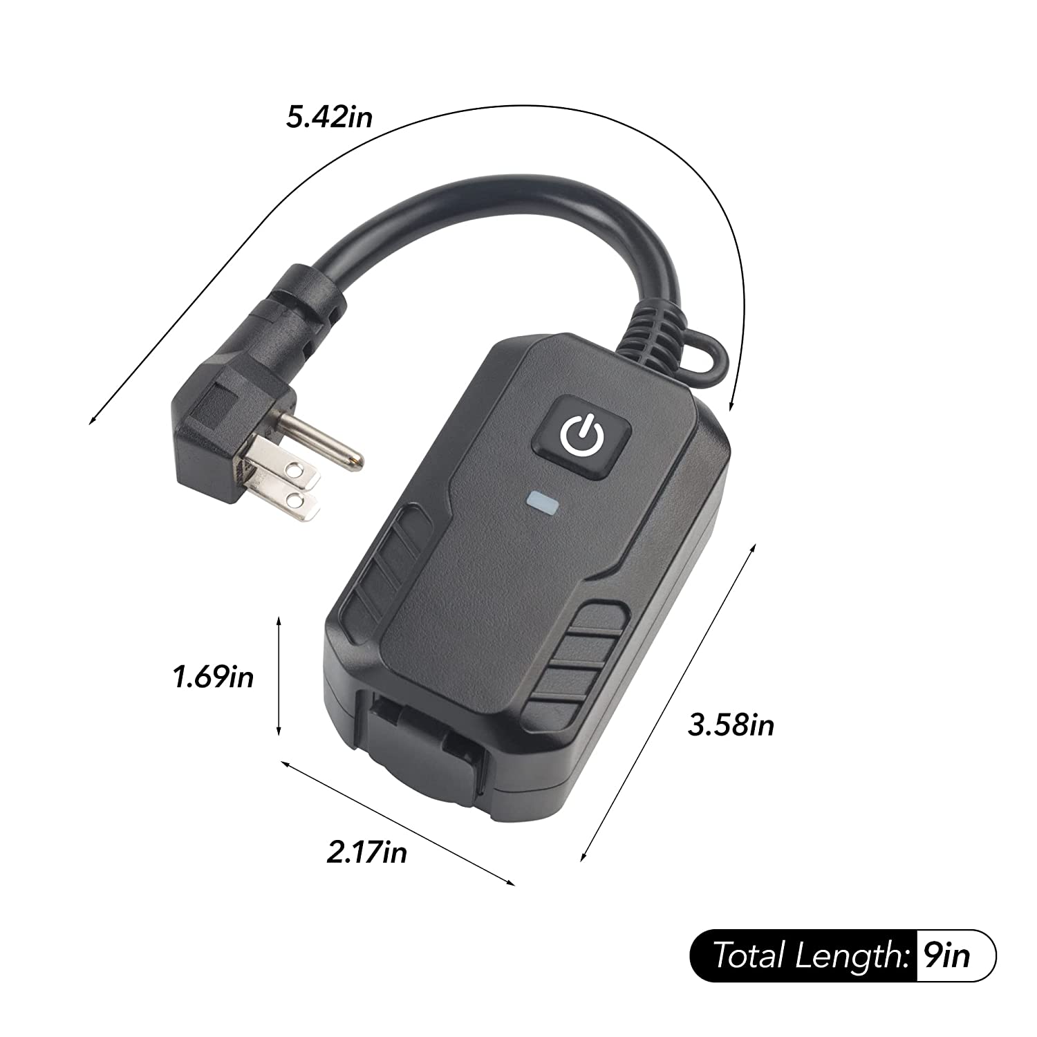 BN-LINK ‎BNC-60-U130T WiFi Outdoor Smart Plug controls User Manual