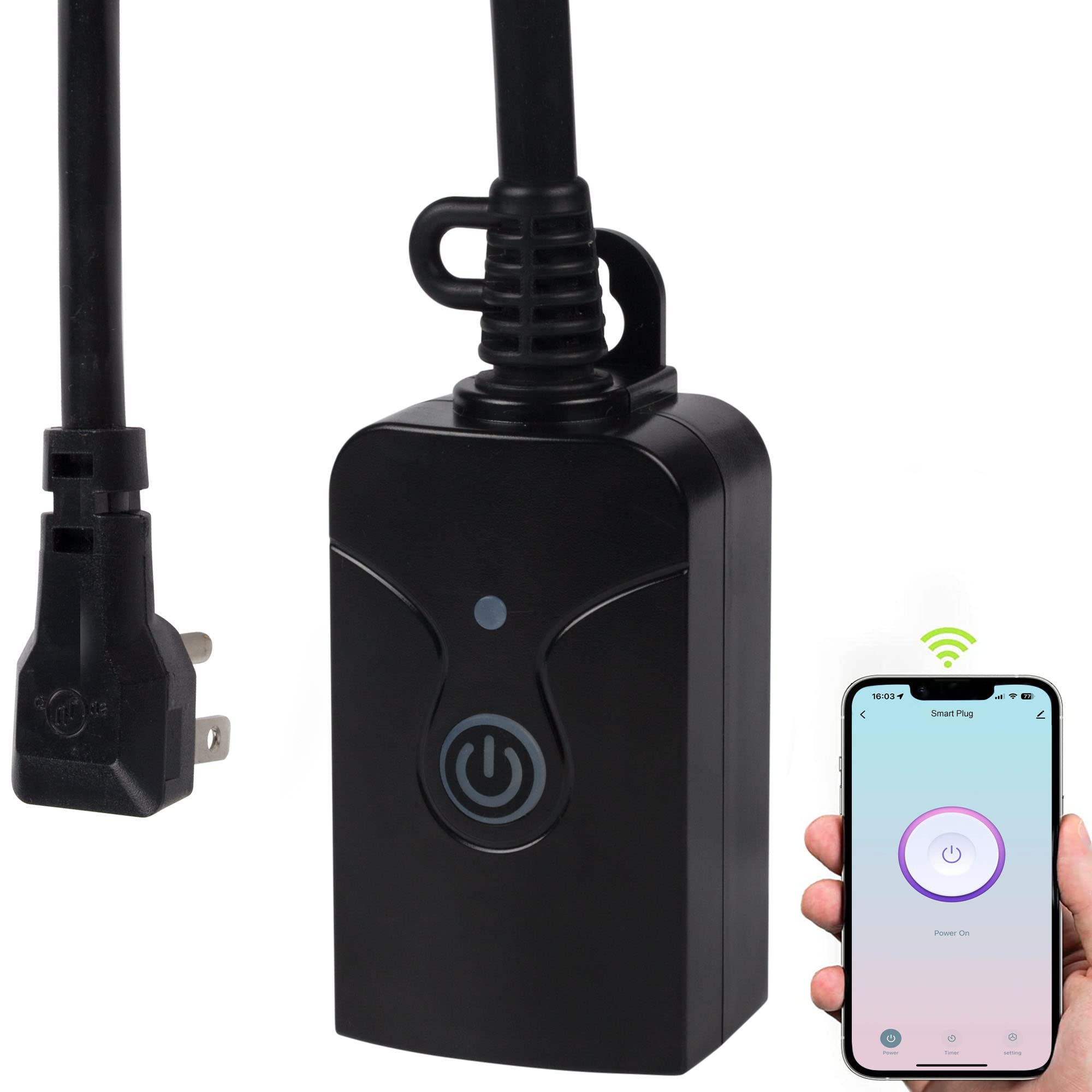 BN-Link 2 Pack WiFi Smart Plug Set 