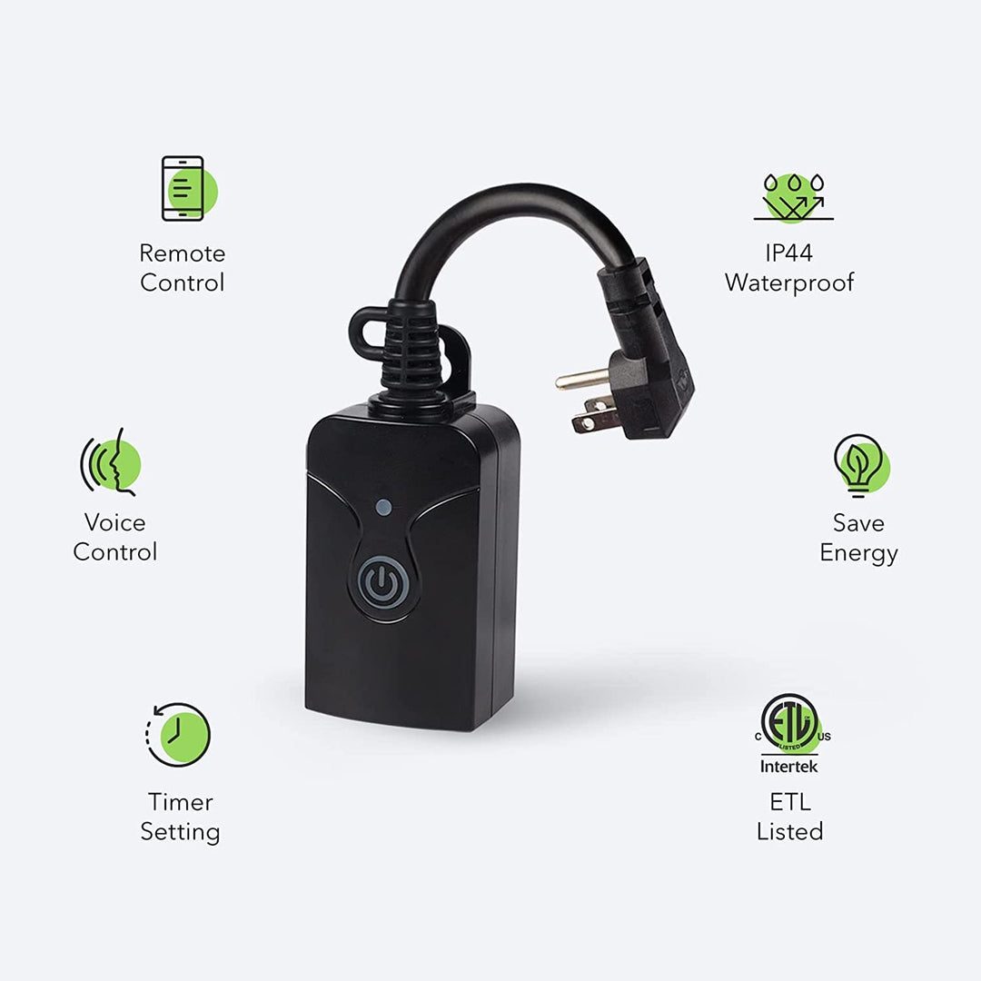 Beelite Smart Plug US 10A WiFi Socket Alexa Plug Timer Plug Remote Socket  Smart Life APP Tuya Smart Home Alexa Google Assistant
