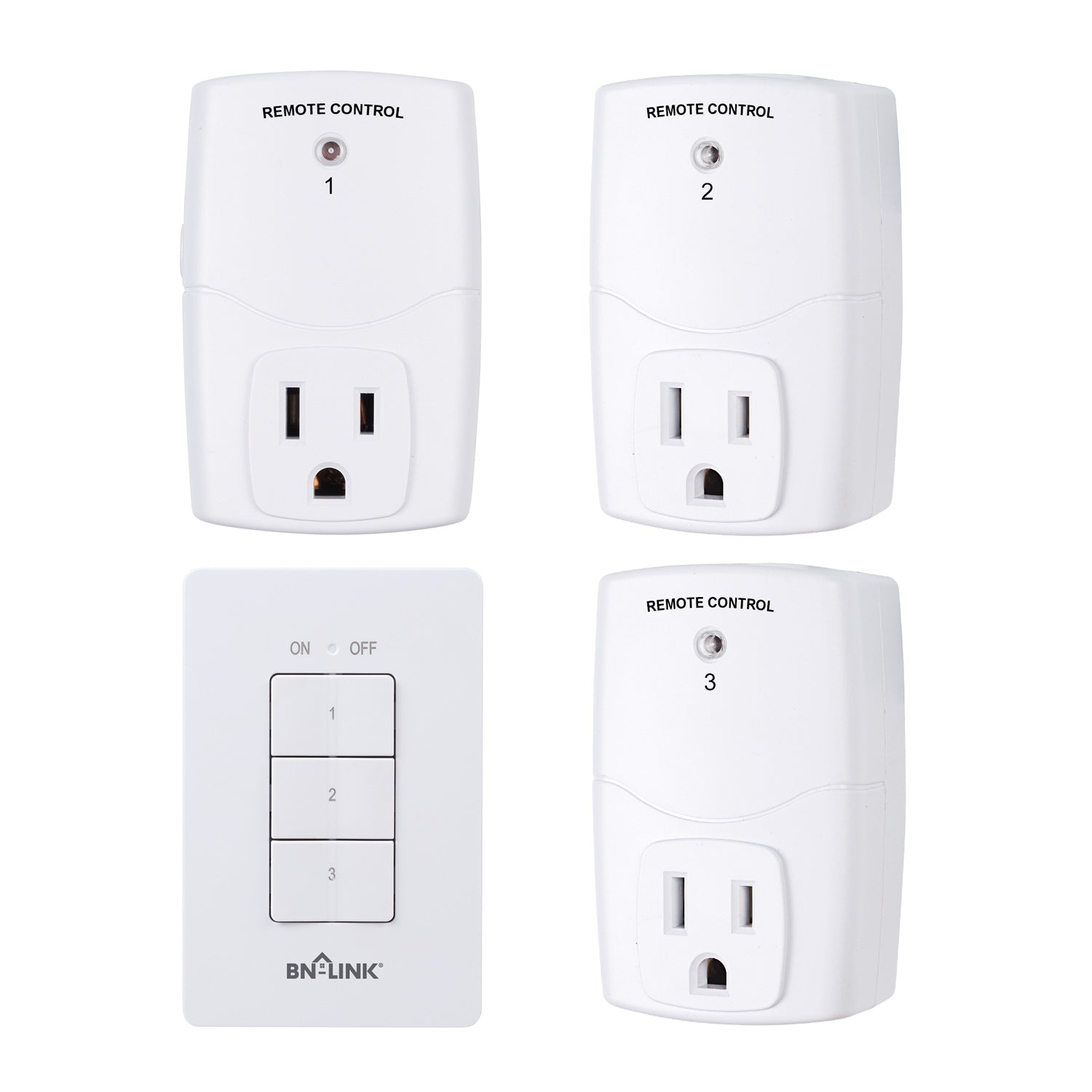 Lot of 5 - Syantek Remote Control Outlet Wireless Light SWITCHES