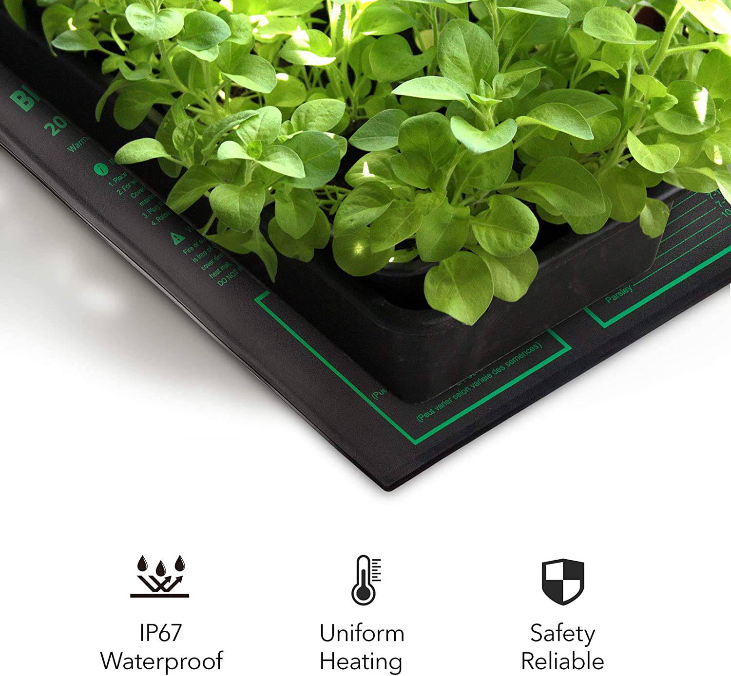 Seedling Heat Mat with Thermostat Controller - Thumbnail 5