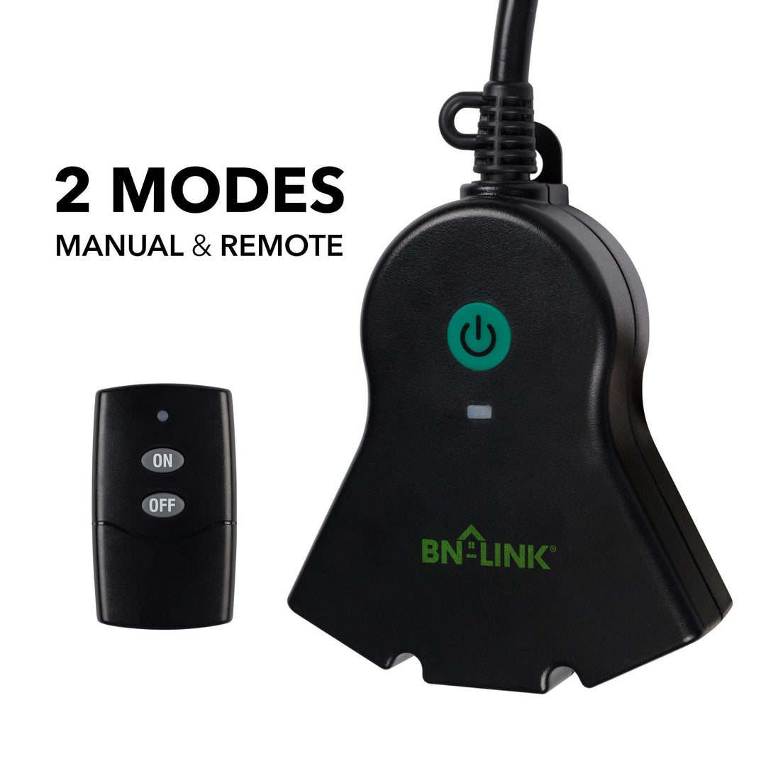 BN-LINK Wireless Remote Control Outlet (1 Remotes + 3 Outlets