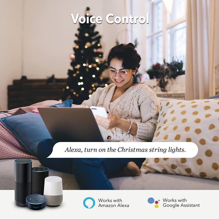 Smart Wi-Fi Plug Outlet Compatible with Alexa, Echo & Google Home BN-LINK - BN-LINK