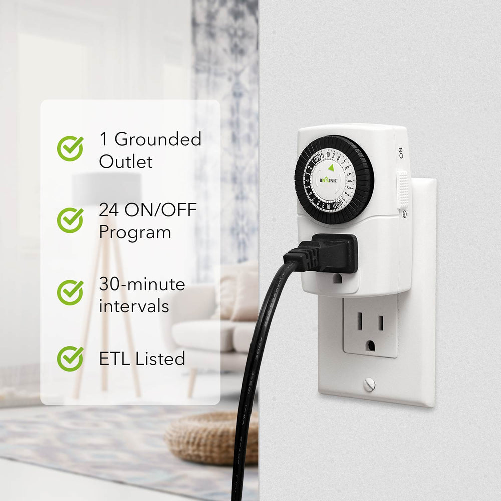BN-LINK Timer for Outlet | Indoor & Outdoor Timer | BN-LINK