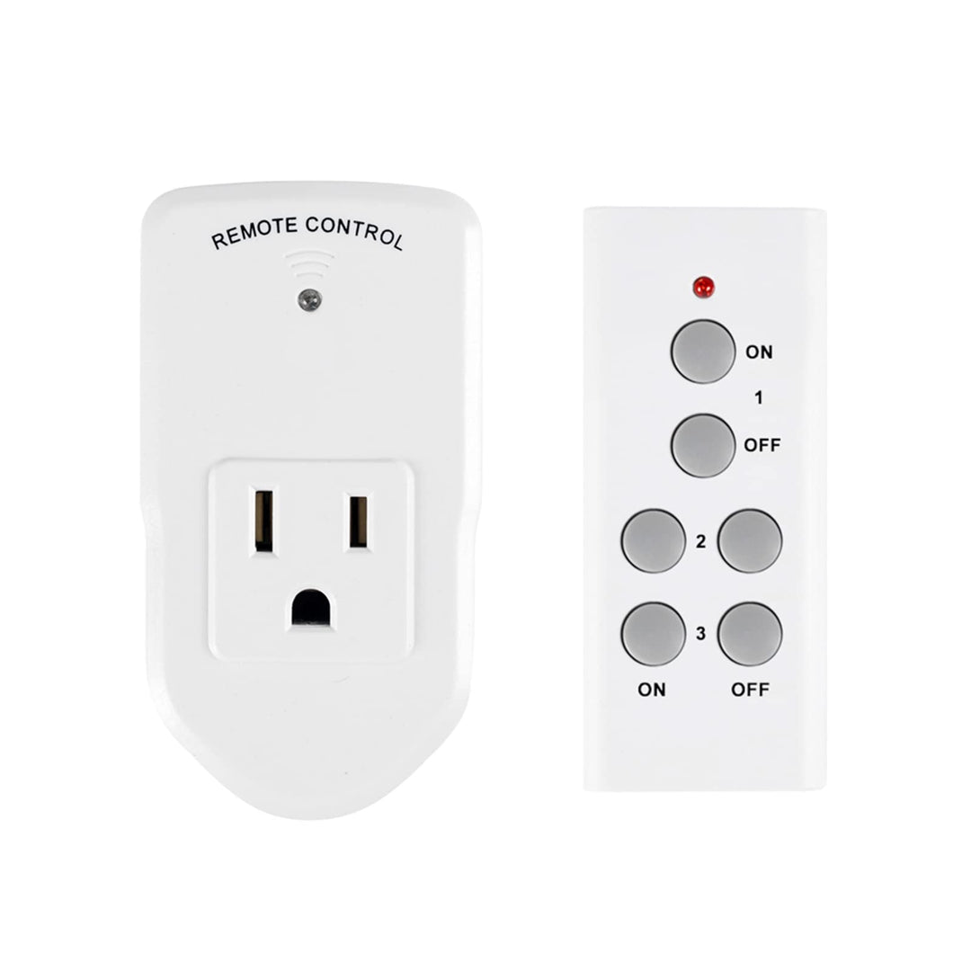 BN-LINK Wireless Remote Control Electrical Outlet Switch, 1 Remote