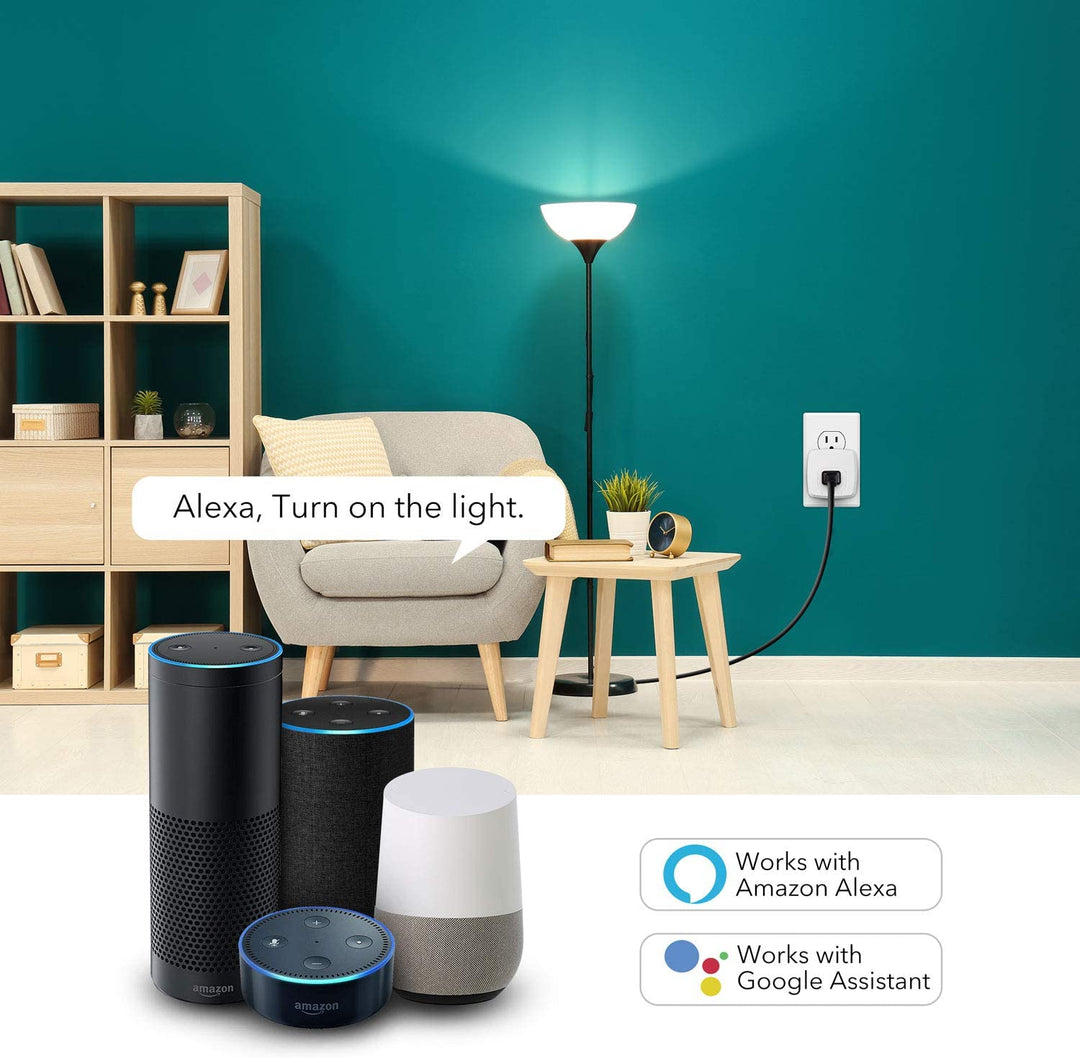 Smart WiFi Outlet Compatible with Alexa and Google Assistant 3-Pack BN -  BN-LINK