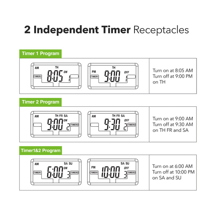 7 Day Heavy Duty Digital Programmable Timer BN-LINK - BN-LINK