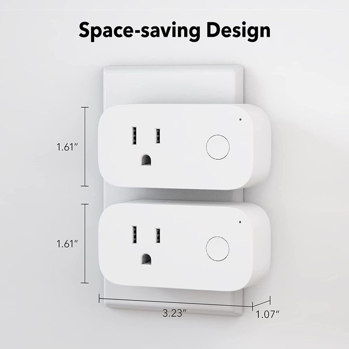 Smart Wi-Fi Plug Outlet Compatible with Alexa, Echo & Google Home BN-LINK - BN-LINK