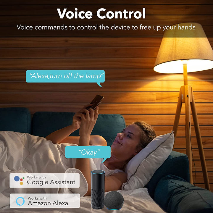 Smart Wifi Power Strip Compatible with Alexa Google Home Surge Protector BN-LINK - BN-LINK