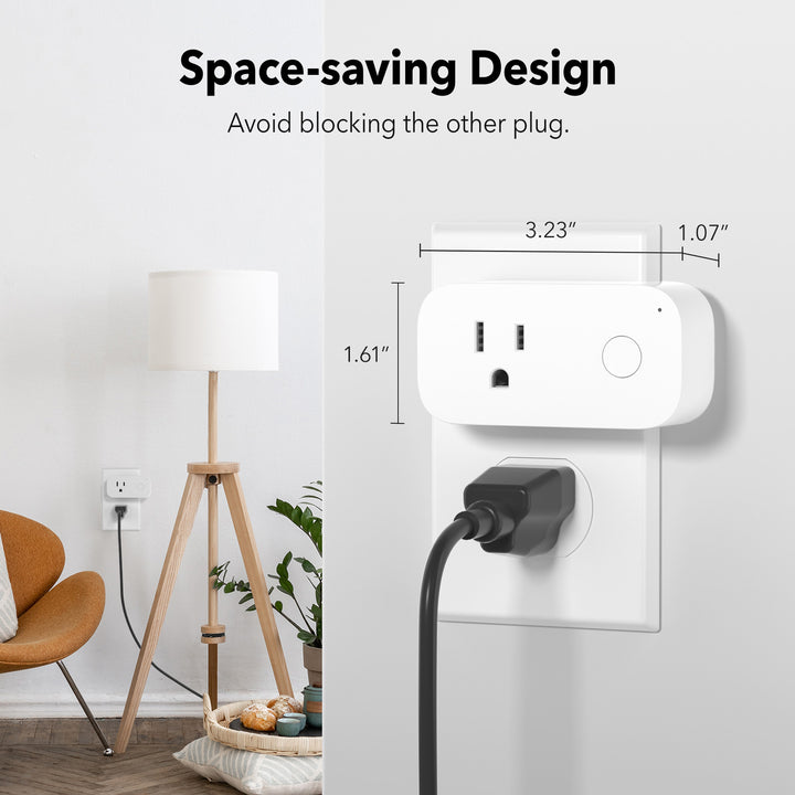 Bluetooth Mesh Smart Plugs Remote Outlets Voice Control 2 PACK& 4 PACK BN-LINK - BN-LINK