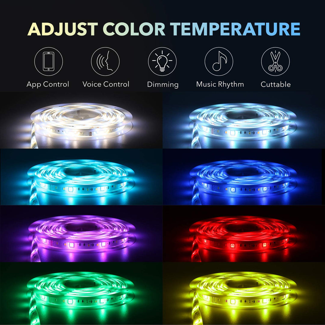 Homelife 6-Piece Colour Changing LED Lights and Remote Control