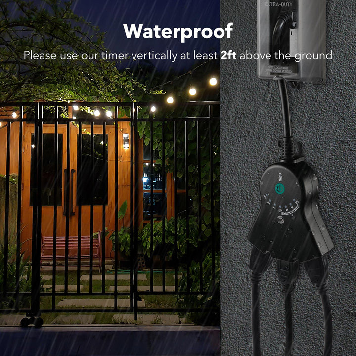 Outdoor Remote Photoelectric Countdown Timer Photocell Light Sensor BN-LINK - BN-LINK